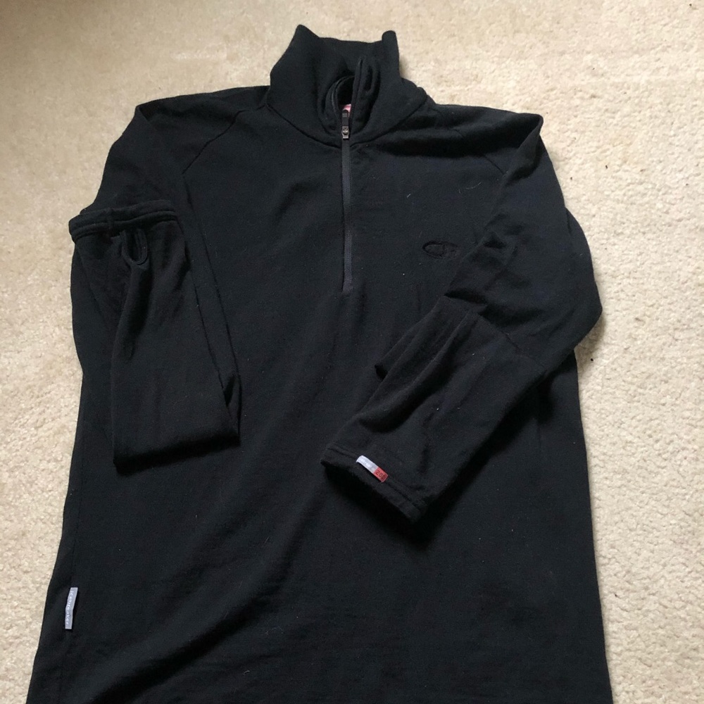 Icebreaker 260 wt. 1/4zip All Wool Base/Mid Layer
